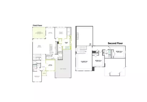 Floorplan - 321 Kathryn Dr, Haslet, TX 76052 photo 1 of 1