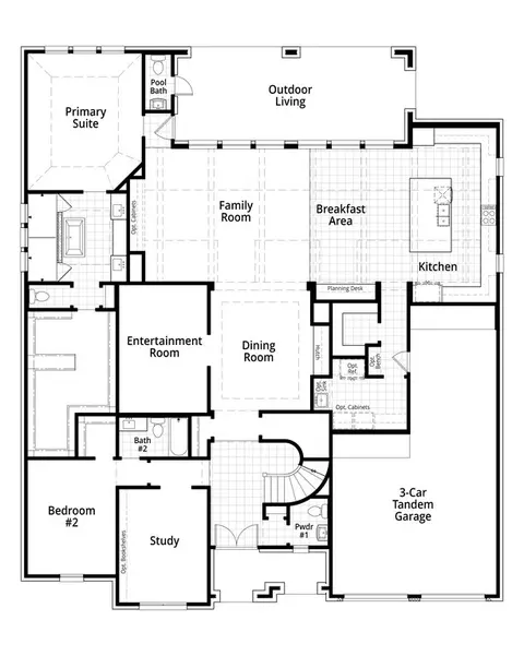 Floorplan - 1811 Kyle Ct, Prosper, TX 75078 photo 1 of 2