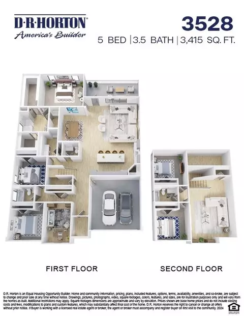 Floorplan - 4625 Vernal Loop, Conroe, TX 77303 photo 1 of 2