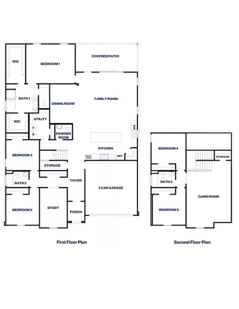 Floorplan - 4625 Vernal Loop, Conroe, TX 77303 photo 2 of 2