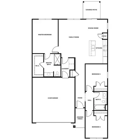 Floorplan - 1012 Mossy Oak Dr, Moore, SC 29369 photo 1 of 1