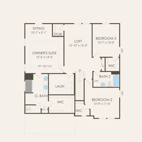 Floorplan - 3411 Tender Ave, Powell, OH 43065 photo 2 of 2