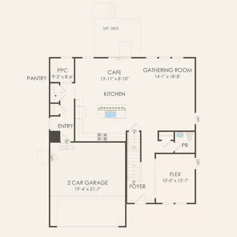 Floorplan - 3411 Tender Ave, Powell, OH 43065 photo 1 of 2