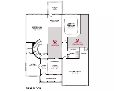 Floorplan - 2007 Trophy Dr, Heath, TX 75032 photo 1 of 2