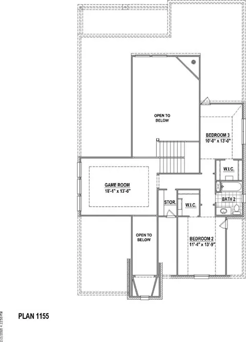 Floorplan - 910 Shooting Star Dr, Prosper, TX 75078 photo 2 of 4