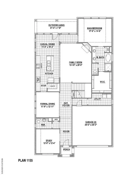 Floorplan - 910 Shooting Star Dr, Prosper, TX 75078 photo 1 of 4
