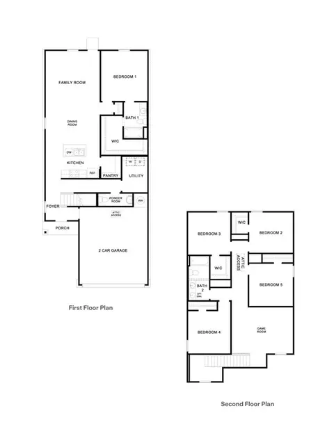 Floorplan - 233 Aplite Pass, Maxwell, TX 78656 photo 1 of 1