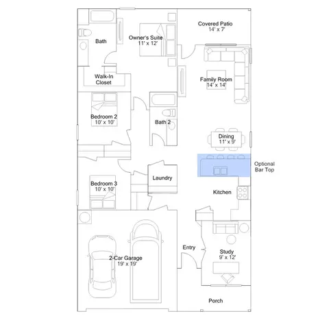 Floorplan - Shenandoah Road, Benton, AR 72019 photo 3 of 6