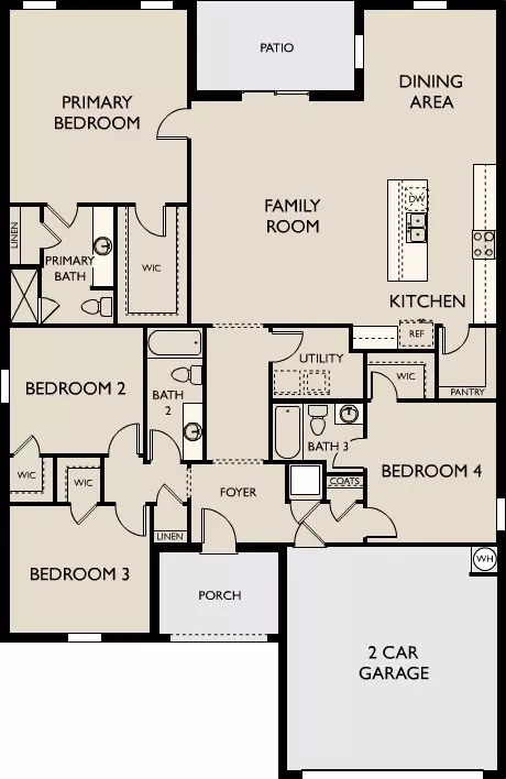 Floorplan - 429 Citori Dr, Aynor, SC 29511 photo 1 of 1