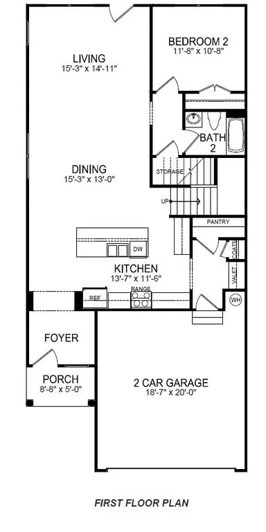 Floorplan - 1001 Gresham Pl, Woodruff, SC 29388 photo 1 of 3