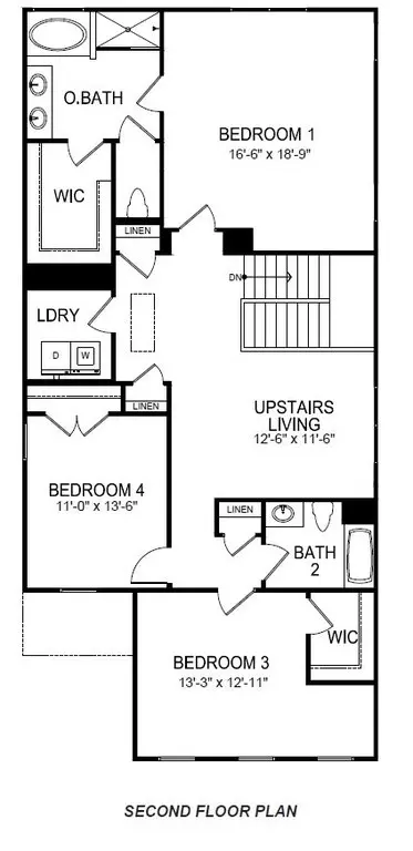Floorplan - 1001 Gresham Pl, Woodruff, SC 29388 photo 3 of 3