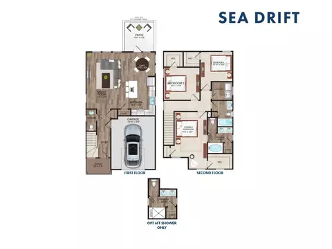 Floorplan - Cross Creek Drive, Pooler, GA 31322 photo 1 of 1