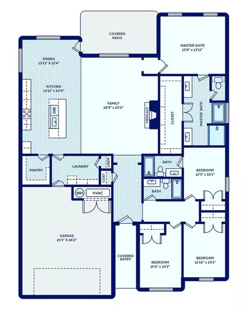 Floorplan - 19500 Ridgeview Rd, Spring Hill, KS 66083 photo 1 of 1
