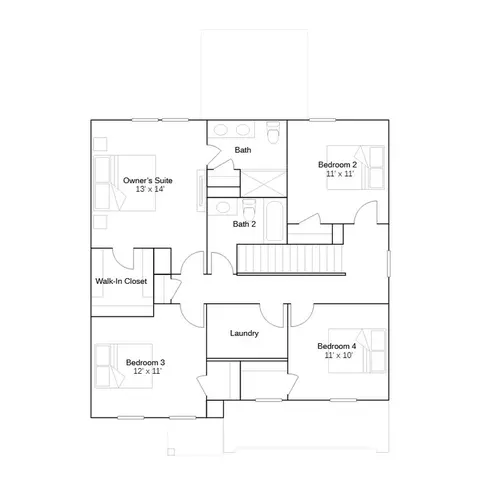 Floorplan - 302 Little Brook Ln, Moncks Corner, SC 29461 photo 2 of 2