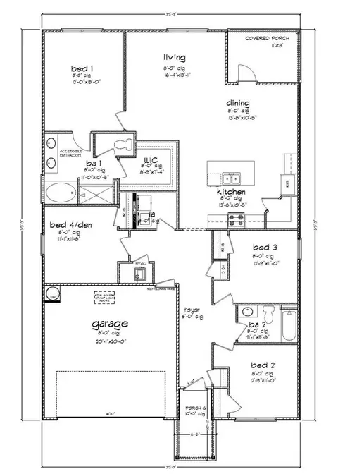 Floorplan - Laurelbrooke Loop, Fairhope, AL 36532 photo 3 of 3