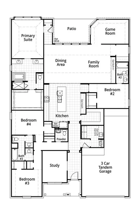 Floorplan - 17705 Coronation St, Conroe, TX 77302 photo 1 of 1