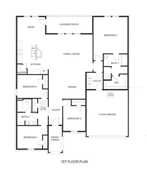 Floorplan - 2904 E Creek Fork Loop, Princeton, TX 75407 photo 1 of 1
