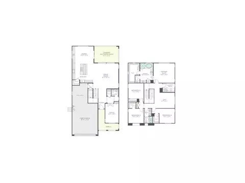 Floorplan - 1434 E Coconino Way, Gilbert, AZ 85298 photo 1 of 1