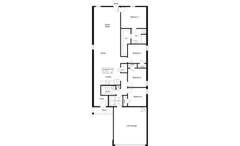 Floorplan - 7808 27th Street, Lubbock, TX 79407 photo 1 of 1