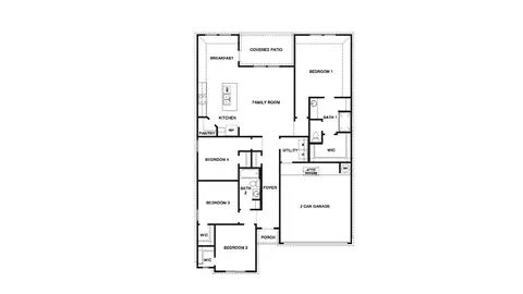 Floorplan - 2665 Fremont Ct, Bryan, TX 77807 photo 1 of 1