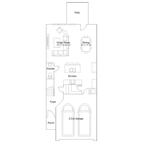 Floorplan - 232 Lily Patch Ln, Smithfield, NC 27577 photo 1 of 3