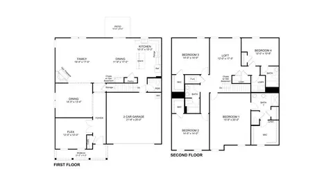 Floorplan - 1002 Persimmon Holw, Greeneville, TN 37745 photo 1 of 1