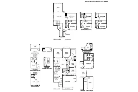 Floorplan - 828 Sanger Ln, Leander, TX 78641 photo 1 of 4