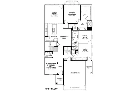 Floorplan - 828 Sanger Ln, Leander, TX 78641 photo 3 of 4