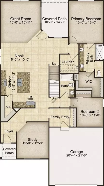 Floorplan - Cambrium Ct., Wentzville, MO 63385 photo 1 of 1