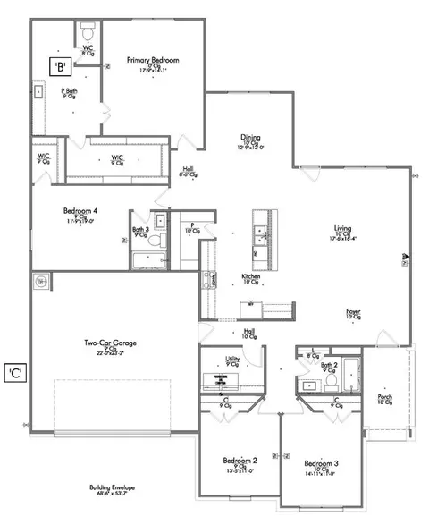 Floorplan - Ember Drive, Temple, TX 76502 photo 1 of 1