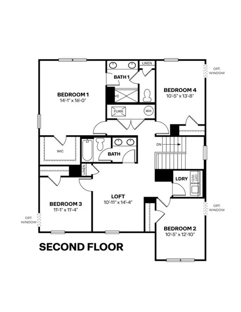 Floorplan - 7097 Theo Baker Blvd, Pendleton, IN 46064 photo 2 of 2