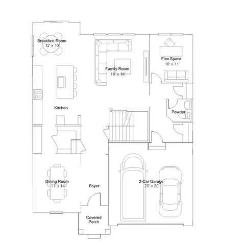 Floorplan - 14963 S Henebry Ln, Plainfield, IL 60544 photo 1 of 4