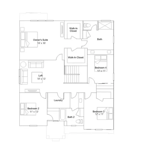 Floorplan - 14963 S Henebry Ln, Plainfield, IL 60544 photo 4 of 4