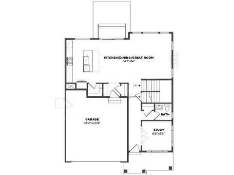 Floorplan - 2937 N Lone Pine St, Eagle Mountain, UT 84013 photo 1 of 2