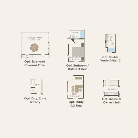 Floorplan - 932 Cherrystone Loop, Buda, TX 78610 photo 3 of 3