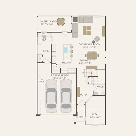 Floorplan - 932 Cherrystone Loop, Buda, TX 78610 photo 1 of 3