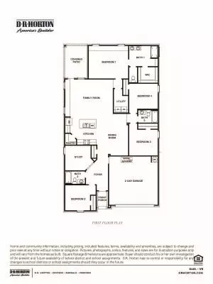 Floorplan - 510 S Cherry St, Beebe, AR 72012 photo 1 of 1