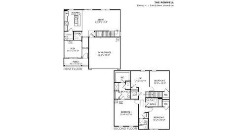 Floorplan - 5001 Melanie Ct, Suffolk, VA 23434 photo 1 of 1