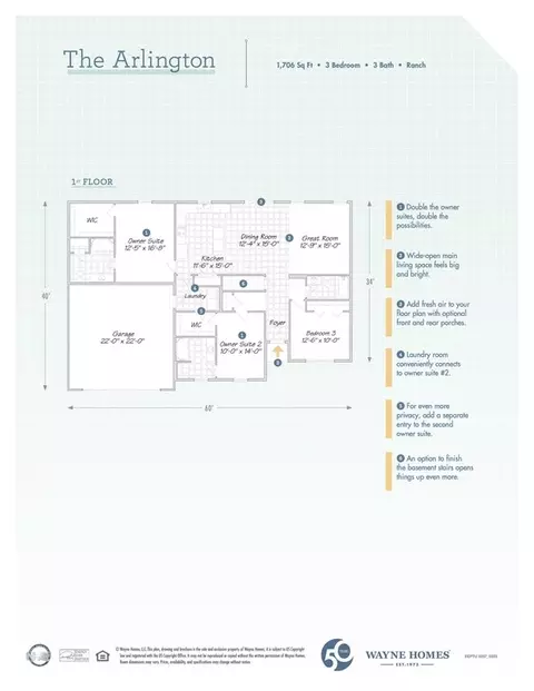 Floorplan - 3859 Eastern Rd, Norton, OH 44203 photo 1 of 1