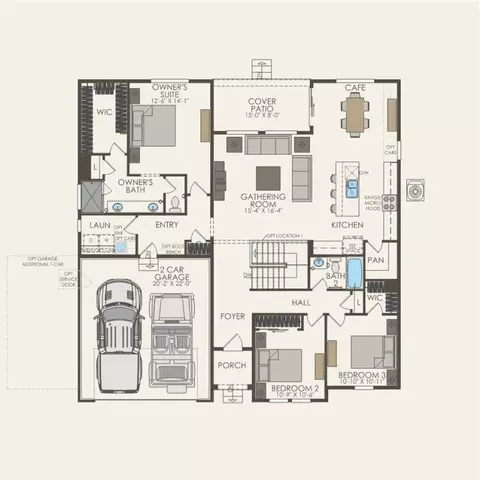 Floorplan - 4850 N Topaz Dr, Eagle Mountain, UT 84005 photo 1 of 2