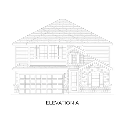 Floorplan - 400 Arches Dr, Denton, TX 76210 photo 1 of 7