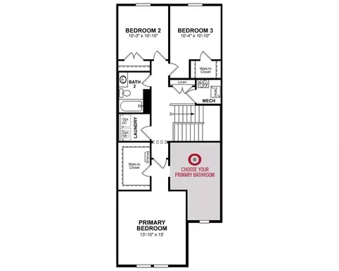 Floorplan - 316 Bluestem Dr, Euless, TX 76039 photo 2 of 2
