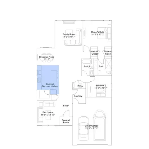 Floorplan - 233 Cosmos Ln, Dover, DE 19904 photo 4 of 8