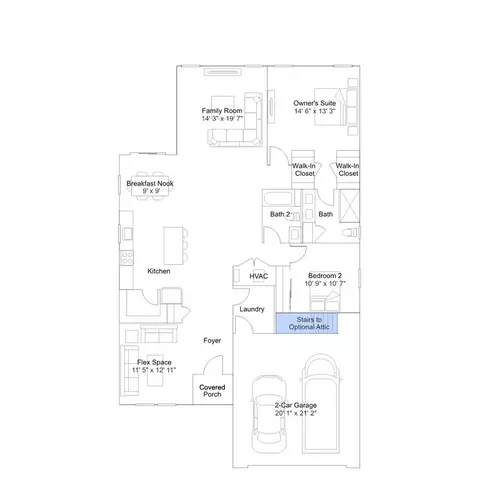 Floorplan - 233 Cosmos Ln, Dover, DE 19904 photo 8 of 8