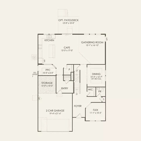 Floorplan - 702 Risdon Trl N, Saline, MI 48176 photo 1 of 2