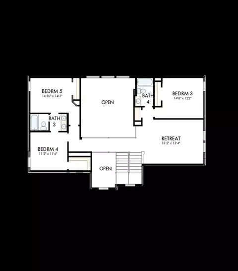 Floorplan - 17717 Coronation St, Conroe, TX 77302 photo 2 of 2