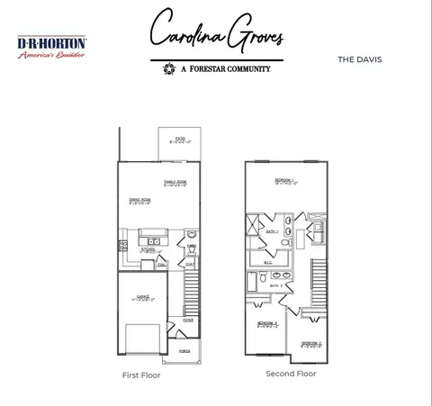 Floorplan - 314 Sweetspire St, Moncks Corner, SC 29461 photo 1 of 1
