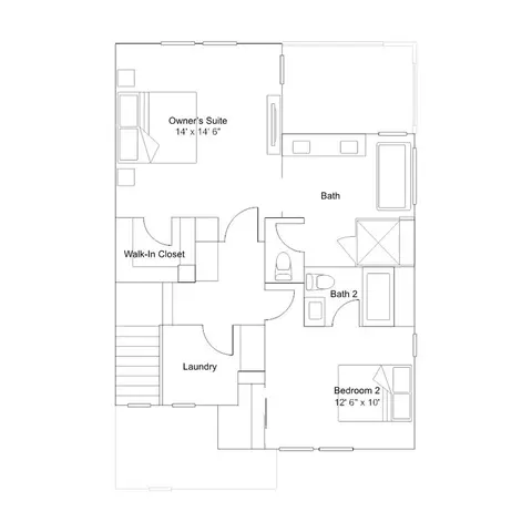 Floorplan - 909 Treble, Irvine, CA 92618 photo 3 of 3