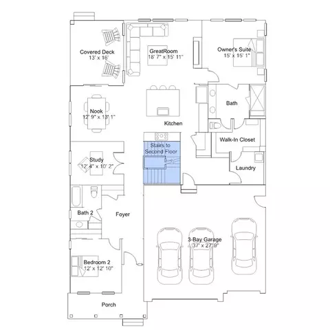 Floorplan - 14831 W Beloit Ave, Morrison, CO 80465 photo 2 of 3