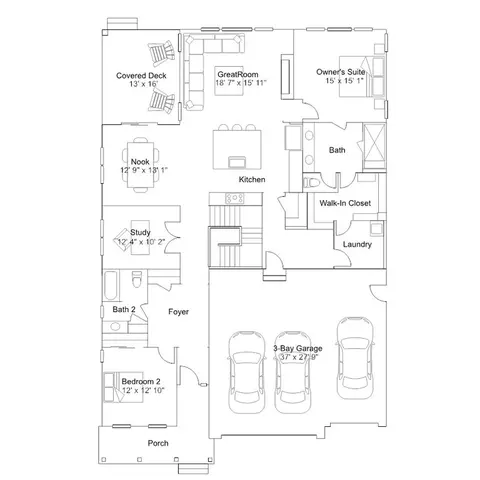 Floorplan - 14831 W Beloit Ave, Morrison, CO 80465 photo 1 of 3